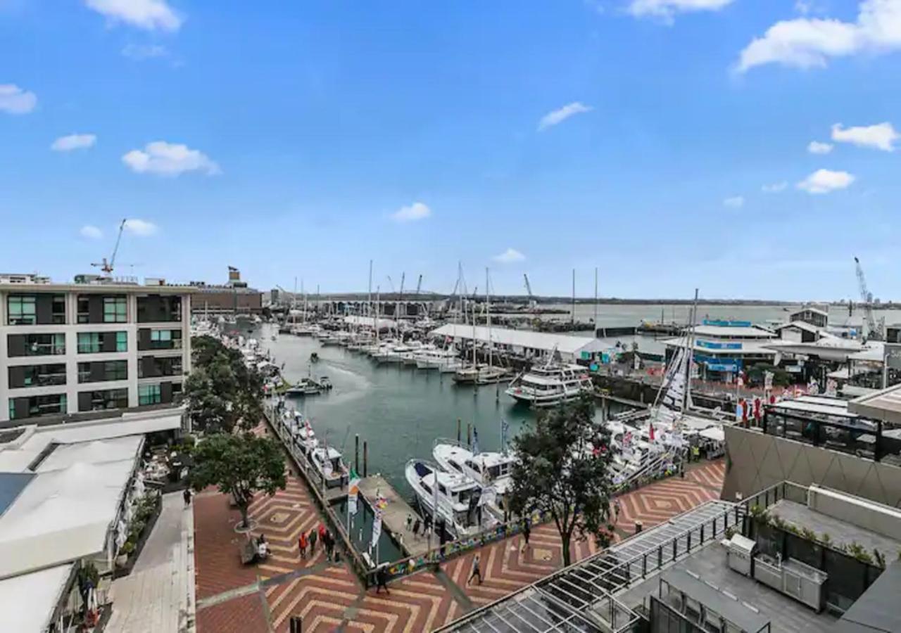 Sophisticated Spacious Apt W Stunning Harbour View Auckland Exterior photo